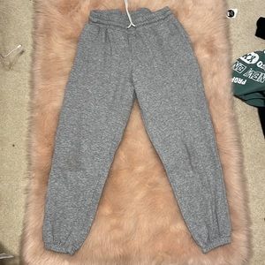 Grey sweatpants